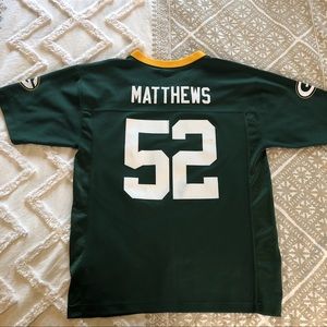 Green Bay Packers #52 Clay Matthews Jersey
